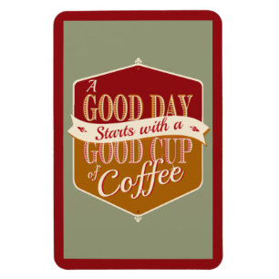 Magnet Flexible Bonjour, Bon Café