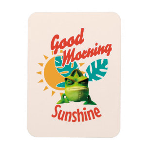 Magnet Flexible Bonjour Soleil Lézard Drôle