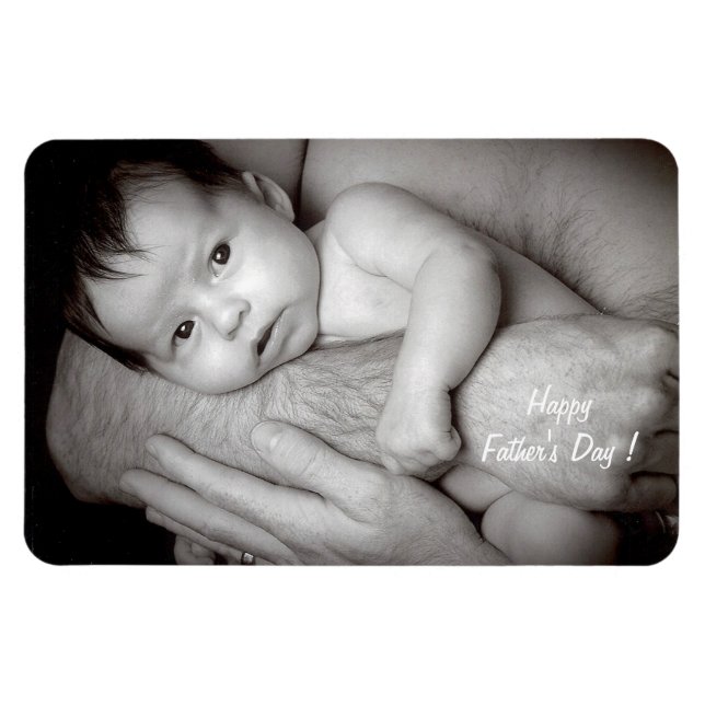 Magnet Flexible Bonne Fête des pères ! - (Horizontal)