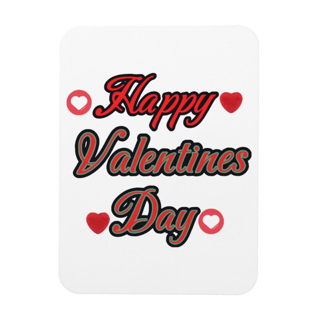 Magnet Flexible Bonne Saint Valentin pour un cadeau (Vertical)
