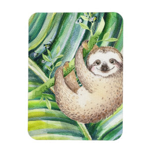 Magnet Flexible Bonne Sloth Tropical