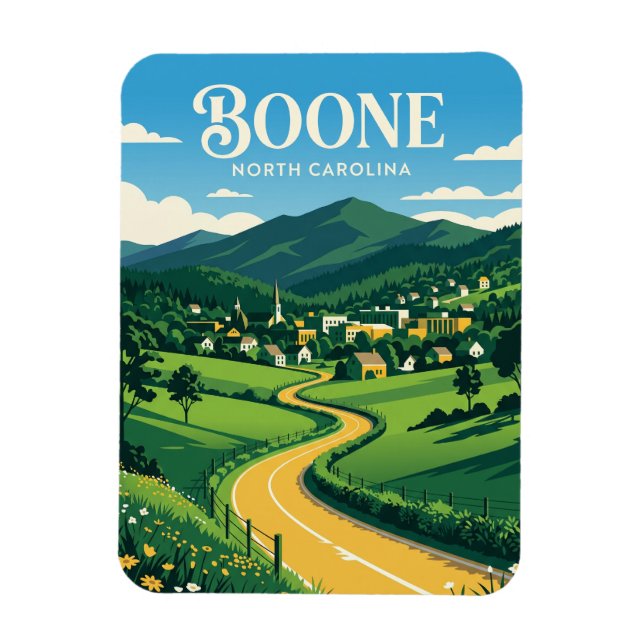 Magnet Flexible Boone États-Unis (Vertical)