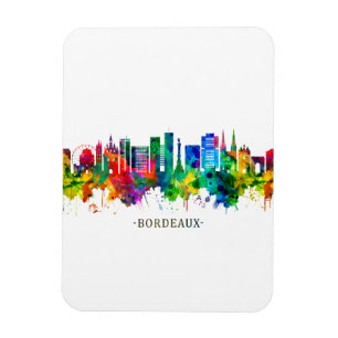 Magnet Flexible Bordeaux France Skyline
