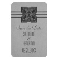 Bordure de médaillon Enregistrer l'aimant de date,