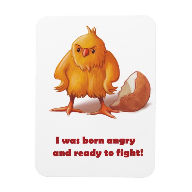 Magnet Flexible Born to fight (Vertical)