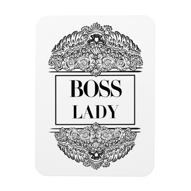 Magnet Flexible Boss Lady - Élégante autonomisation (Vertical)