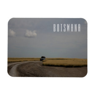 Magnet Flexible Botswana Paysage Savannah Savanna Salt Pan