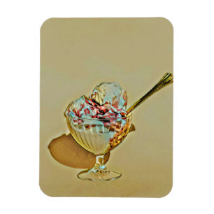 Magnet Flexible Bouchon de crème glacée
