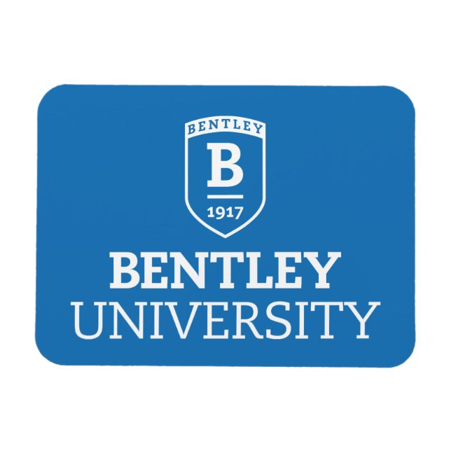 Magnet Flexible Bouclier de l'Université Bentley (Horizontal)