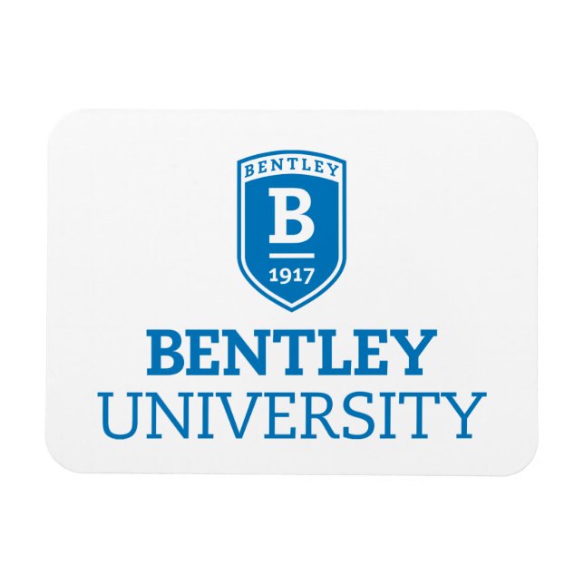 Magnet Flexible Bouclier de l'Université Bentley (Horizontal)