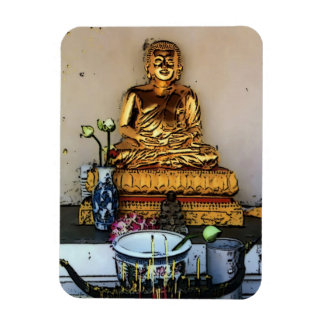 Magnet Flexible Bouddha thaïlandais, aimant