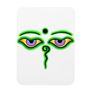 Magnet Flexible Bouddha vert Eyes.png