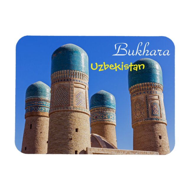 Magnet Flexible Boukharа, Ouzbékistan - Médersa Chor Minor (Horizontal)