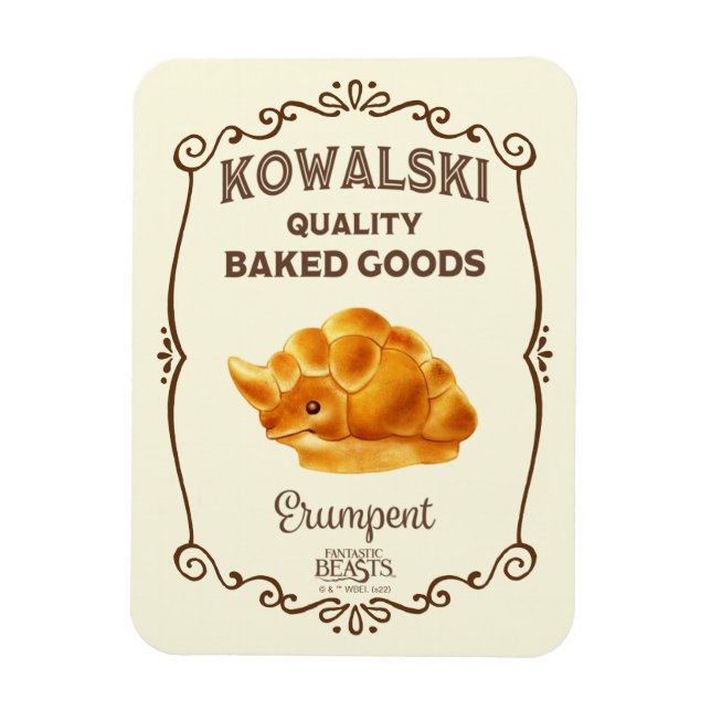 Magnet Flexible Boulangerie Kowalski - Erumpent (Vertical)