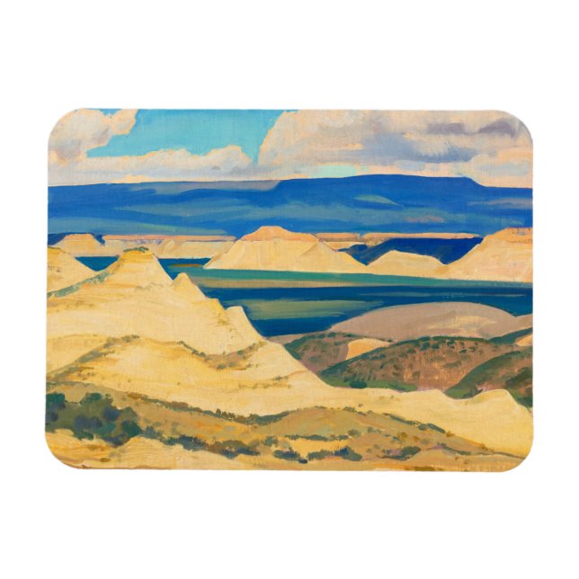 Magnet Flexible Boulder Valley par Maynard Dixon (Horizontal)