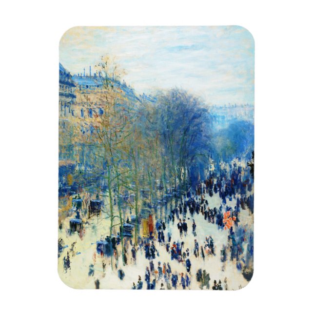 Magnet Flexible Boulevard des Capucines Claude Monet (Vertical)
