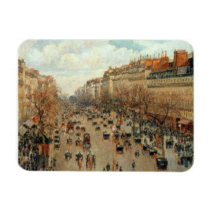 Magnet Flexible Boulevard Montmartre-Eremitage Camille Pissarro