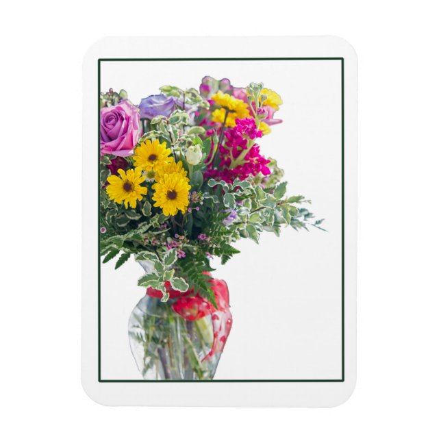 Magnet Flexible Bouquet de fleurs coupées (Vertical)