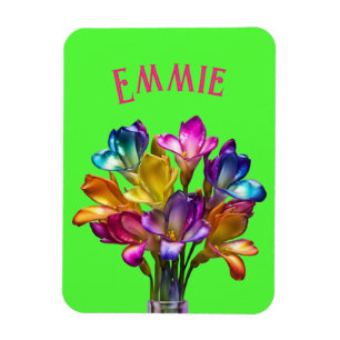 Magnet Flexible Bouquet floral de Freesia