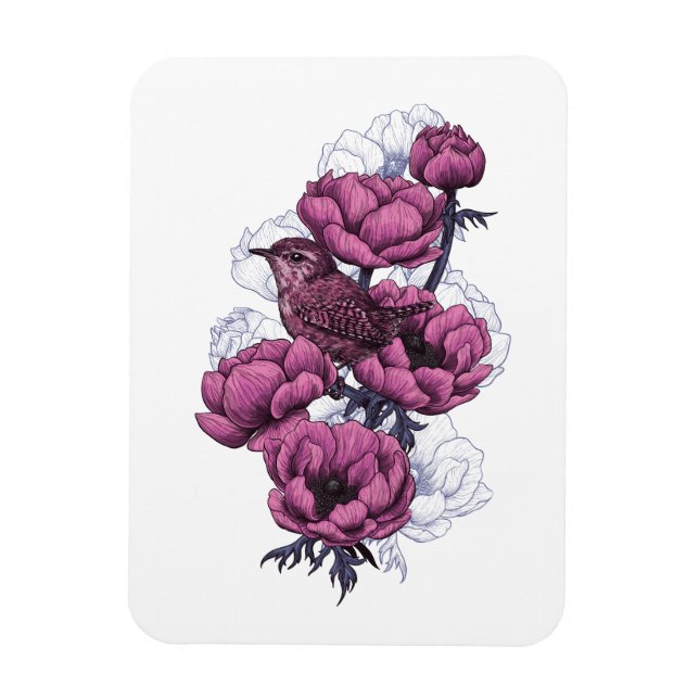 Magnet Flexible Bouquet Wren (Vertical)