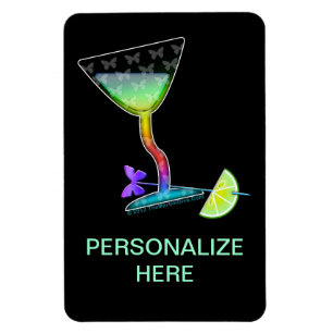 MAGNET FLEXIBLE - BOUTEILLE MARTINI