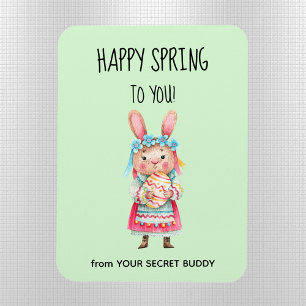 Magnet Flexible Boutique Secret Personnalisé Happy Spring Flexible