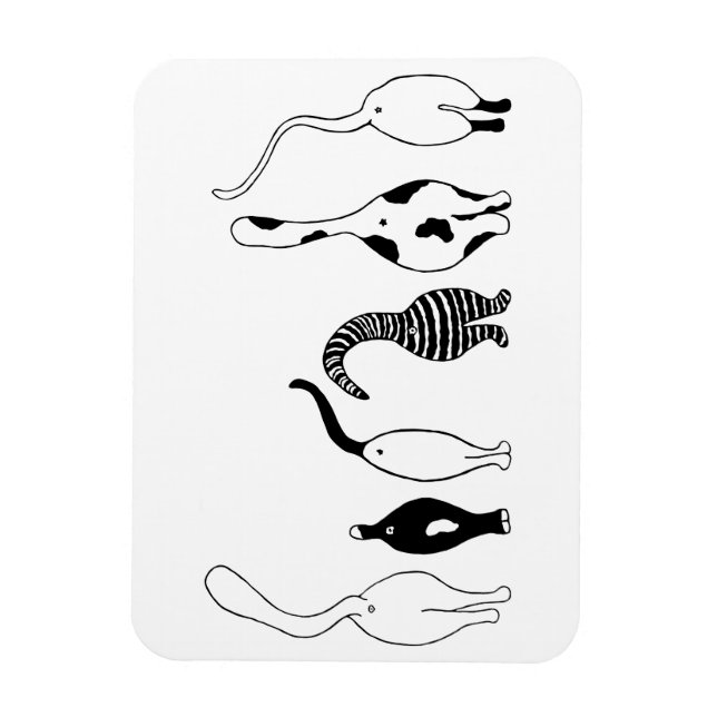 Magnet Flexible Boutons de chat (Vertical)