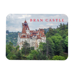 Magnet Flexible Bran Castle vue panoramique réfrigérateur aimant