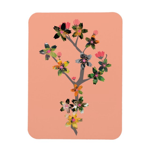 Magnet Flexible Branches d'insectes (Vertical)