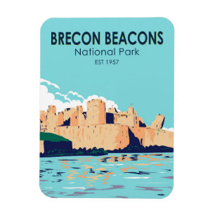 Magnet Flexible Brecon Beacons National Park Caerphilly Castle