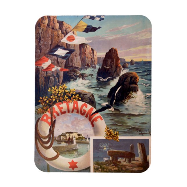 Magnet Flexible Bretagne - Belle Île en Mer Bretagne (Vertical)