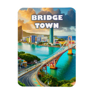 Magnet Flexible Bridgetown, jewel of the Caribbean