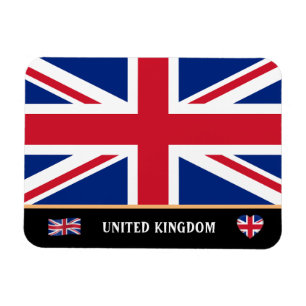 Magnet Flexible British Flag & England travel / Royaume-Uni