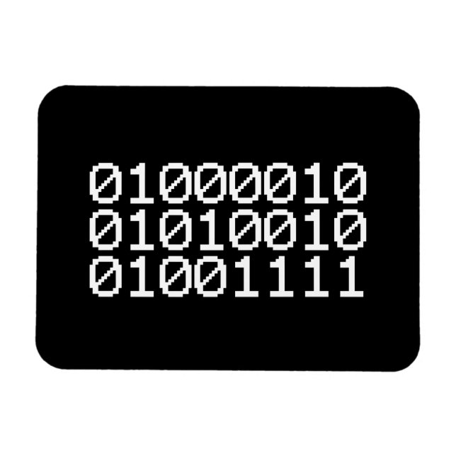 MAGNET FLEXIBLE BRO BINAIRE (Horizontal)