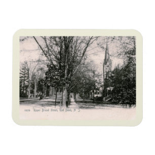 Magnet Flexible Broad St., Red Bank, NJ 1906 Style Vintage