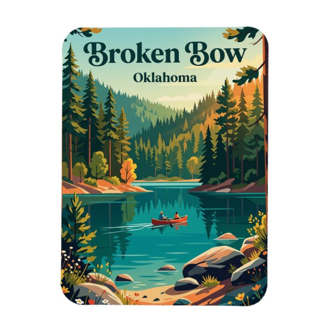 Magnet Flexible Broken Bow, Oklahoma (Vertical)