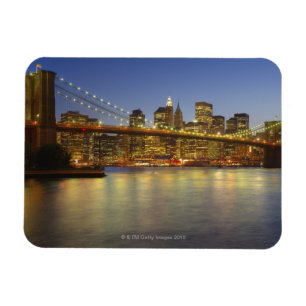 Magnet Flexible Brooklyn Bridge et bâtiments de New York City