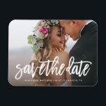 Magnet Flexible Brossé Enregistrer l'aimant de date<br><div class="desc">Offrez à vos invités avec un savourer l'aimant de la date à présenter sur le réfrigérateur menant à votre grand jour! Toutes les photographies sont affichées sous forme d'échantillon seulement et ne sont pas destinées à la revente. Ce produit n'est destiné à être acheté qu'une fois que des échantillons de...</div>