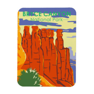 Magnet Flexible Bryce Canyon National Park Utah Vintage