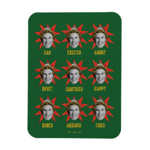 Magnet Flexible Buddy l'Elfe Émotions