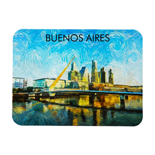 Magnet Flexible Buenos Aires Argentine (Horizontal)