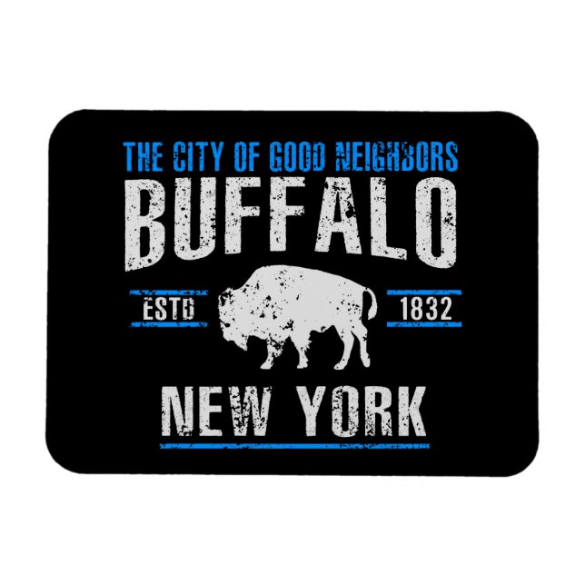 Magnet Flexible Buffalo (Horizontal)