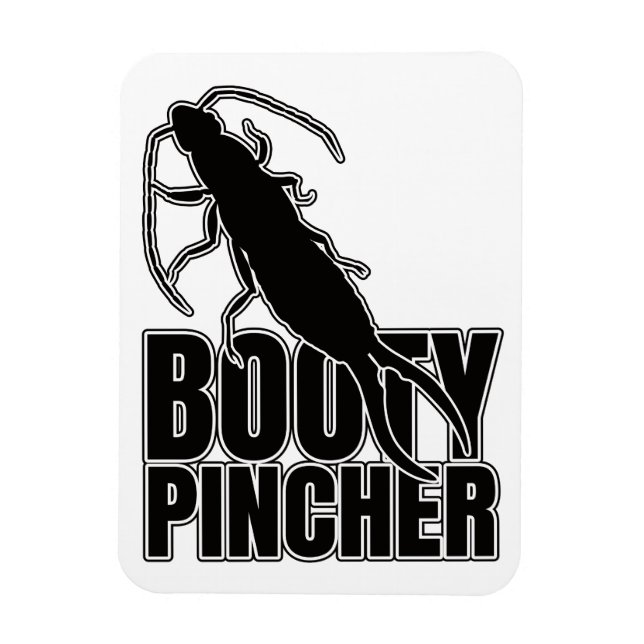 Magnet Flexible Bug d'oreilles - Geek d'enttomologie (Vertical)