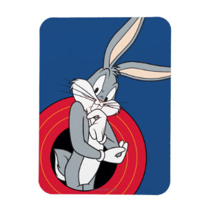 Magnet Flexible BUGS BUNNY™ à travers les anneaux LOONEY TUNES™
