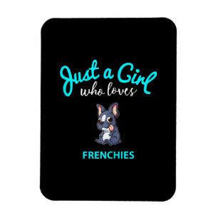 Magnet Flexible bulldog français cadeau filles enfants français