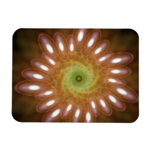 Magnet Flexible Bulles de savon rose en Abstrait