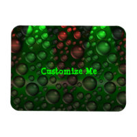 Bulles montantes (Vert&Rouge)