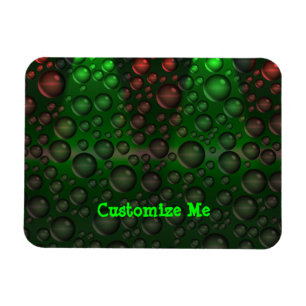 Magnet Flexible Bulles montantes (Vert&Rouge)