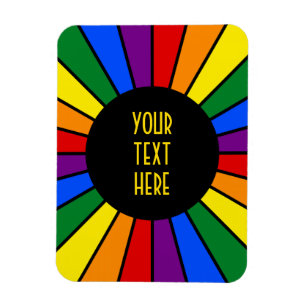 Magnet Flexible BULLETIN EN BOÎTE DE PLANCHE RAYONS + votre signe 