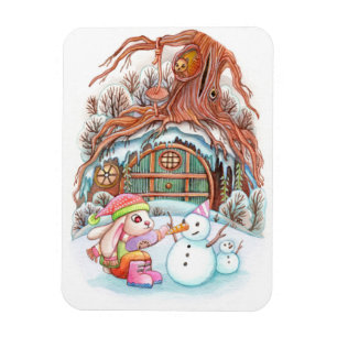 Magnet Flexible Bunny et Snowman